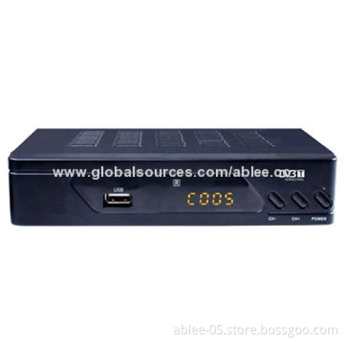 ISDB-T Receiver, Supports HD/SD MPEG2/4 and H.264, Multimedia Playback with PVR/Time Shift